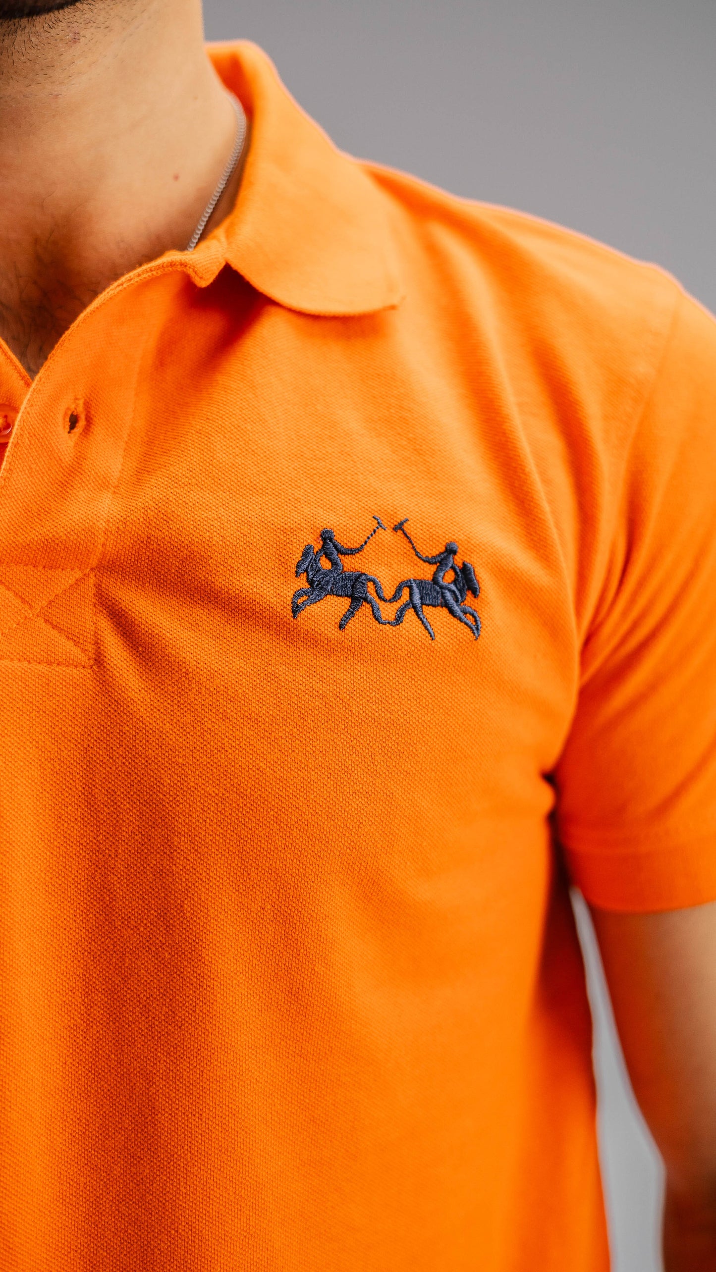Polo Republica Men's Two Horse Rider & PR Embroidered Short Sleeve Polo Shirt Men's Polo Shirt Polo Republica 