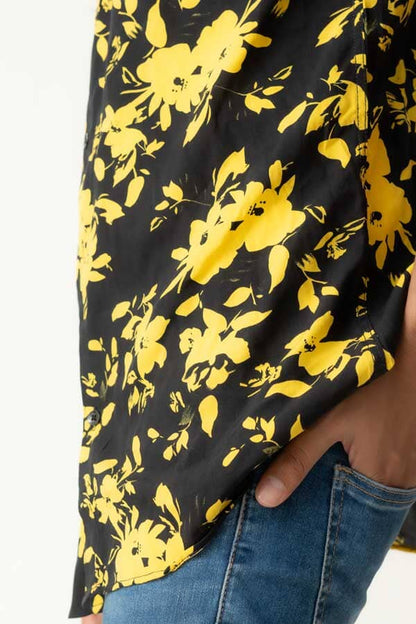 Gravity Men's Lyon Printed Casual Shirt