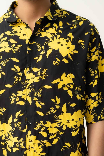 Gravity Men's Lyon Printed Casual Shirt