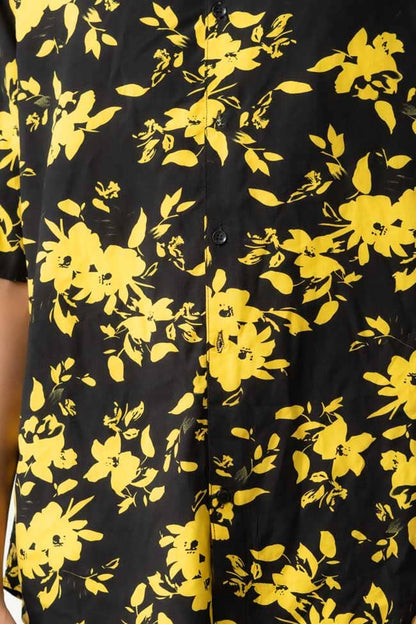 Gravity Men's Lyon Printed Casual Shirt