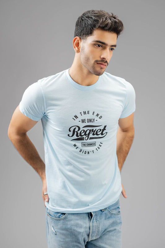 Polo Republica Men's Regret Printed Crew Neck Tee Shirt Men's Tee Shirt Polo Republica 