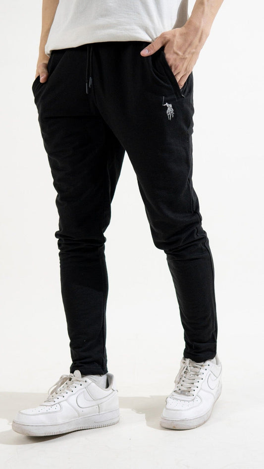 Polo Republica Men's Essentials Slim-Fit Joggers Men's Trousers Polo Republica Black S 