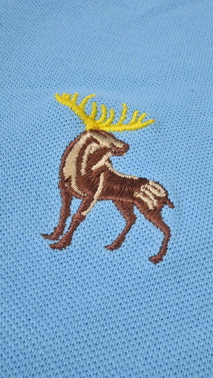 Polo Republica Men's Moose & 3 Polo Embroidered Short Sleeve Polo Shirt Men's Polo Shirt Polo Republica 