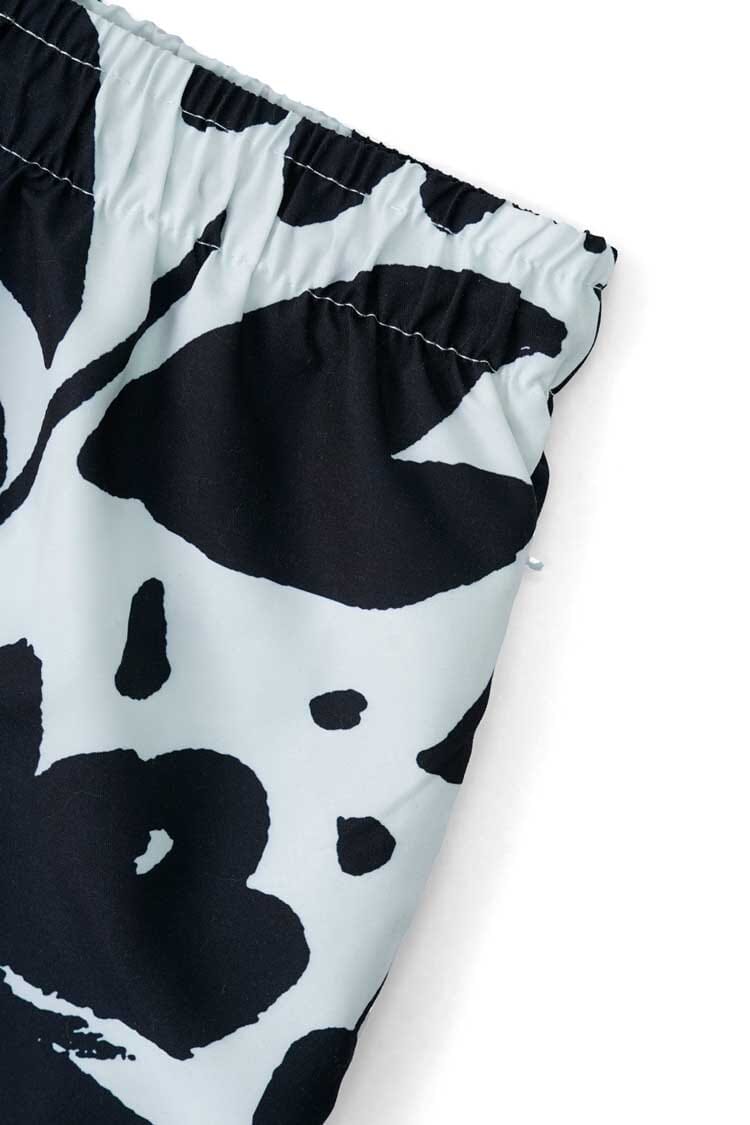 Men's Printed Activewear Swim Shorts