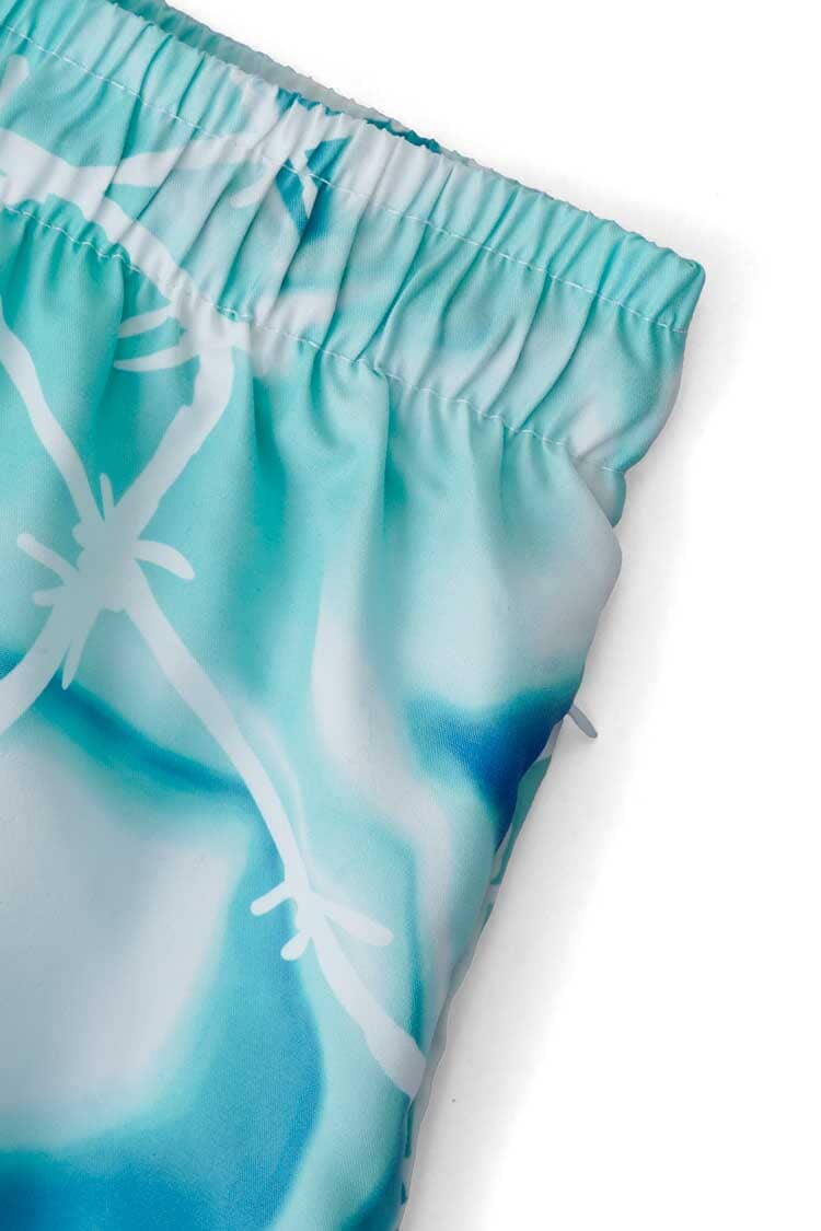 Men's Ocean Wave Activewear Swim Shorts