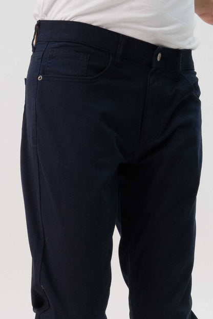 F21 Men's Straight Fit Cotton Pants