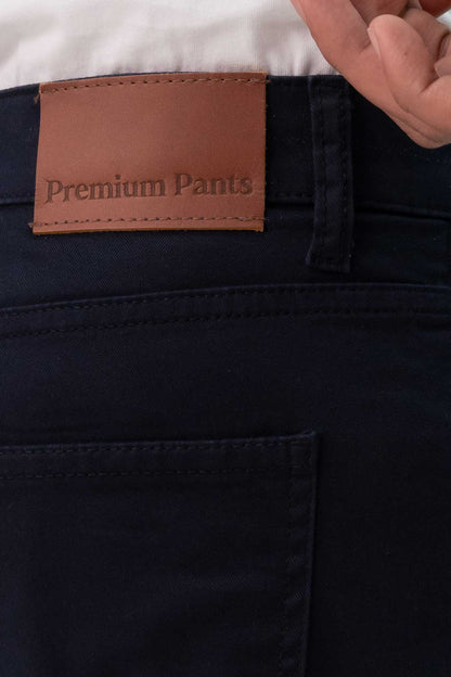 F21 Men's Straight Fit Cotton Pants