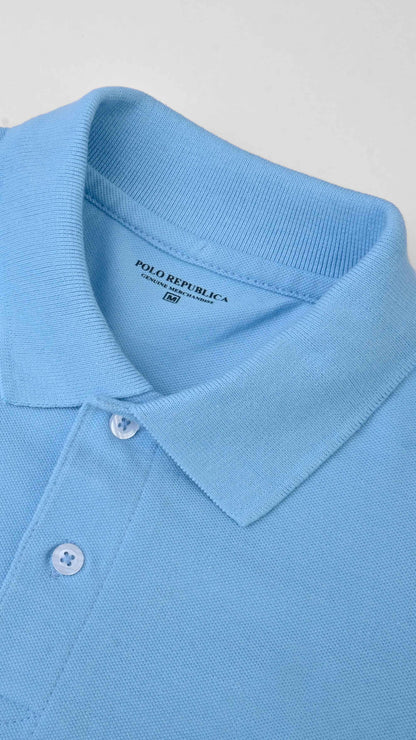 Polo Republica Men's Bear & 8 Polo Embroidered Short Sleeve Polo Shirt Minor Fault Polo Republica 