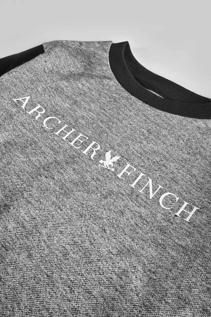 Archer & Finch Kid's Contrast Sleeve's Sweat Shirt Kid's Sweat Shirt LFS 
