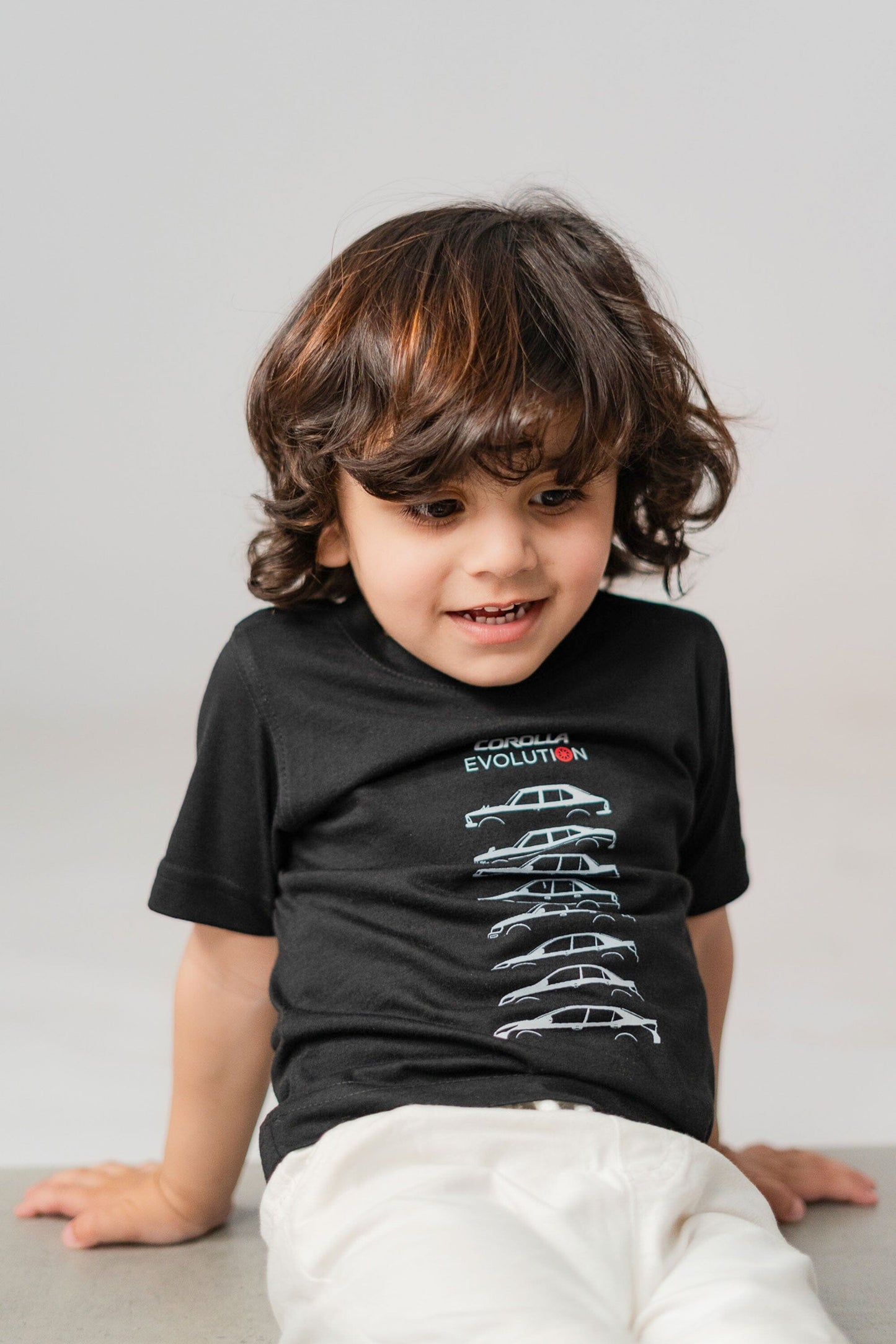 Polo Republica Boy's PakWheels Corolla Evolution Printed Tee Shirt