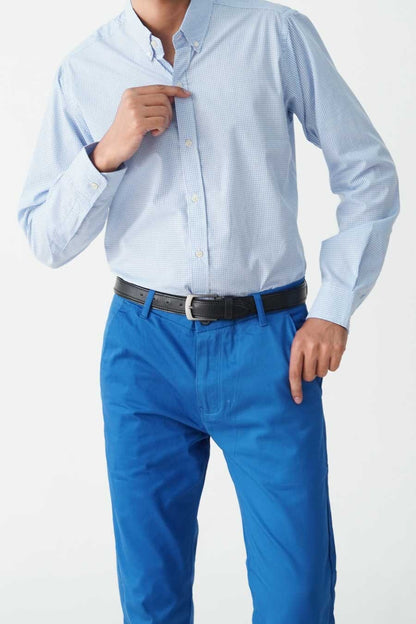 Jamclo Originals Men's Button Down Grid Casual Shirt