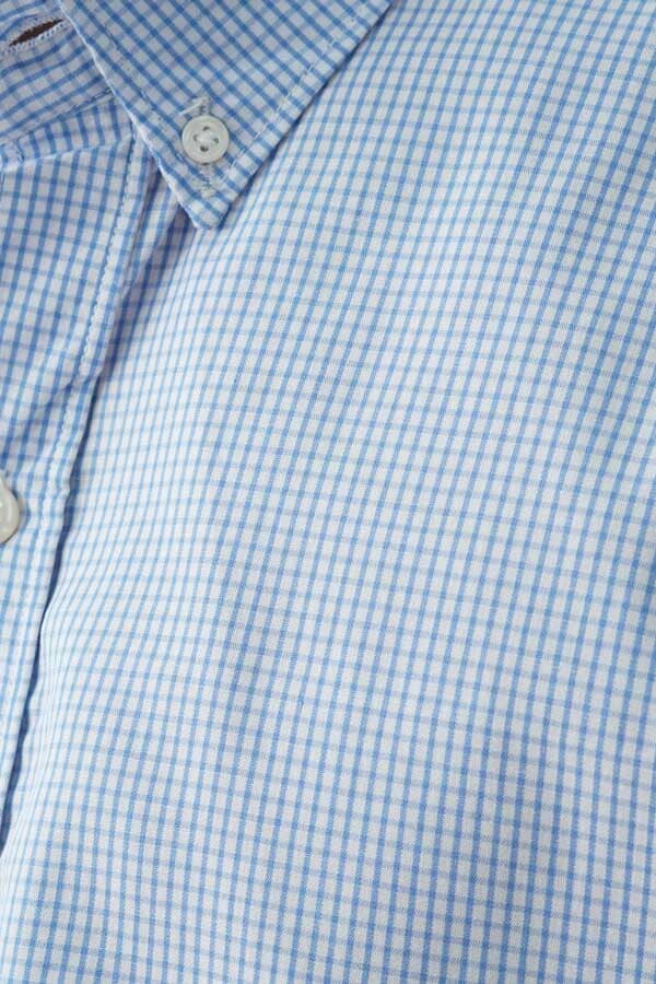 Jamclo Originals Men's Button Down Grid Casual Shirt