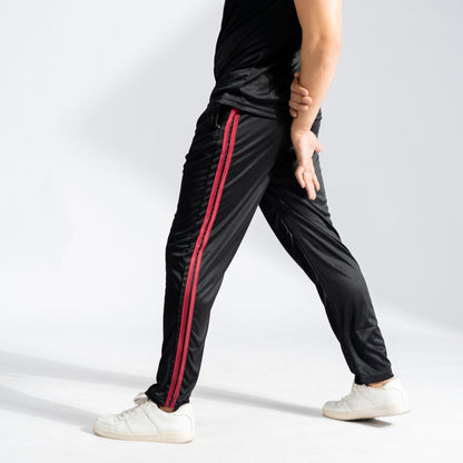 Poler Men's Logo Printed Stripes Style Activewear Twin Set Men's Tracksuit S.H Knitwear 