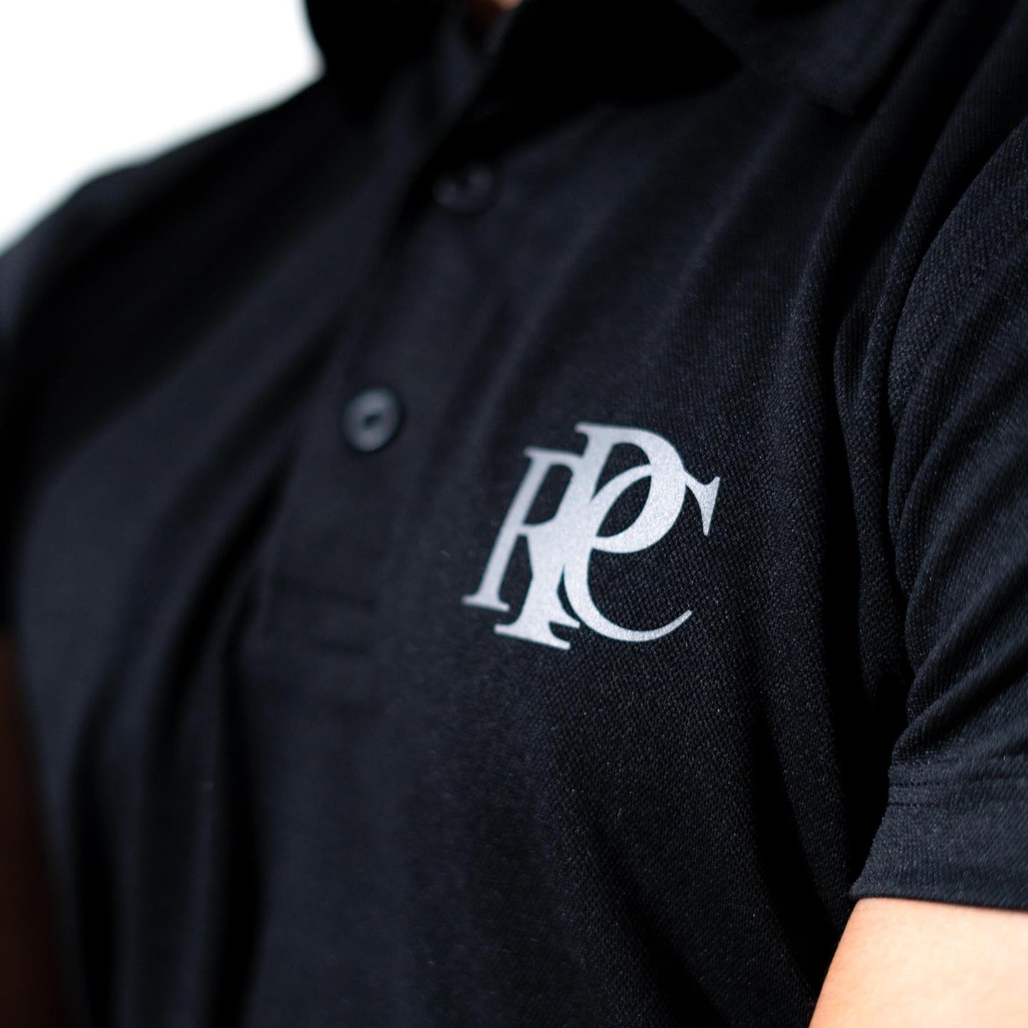 Polo Republica Men's Triple Stripes PRC Printed Activewear Polo Shirt Men's Polo Shirt Polo Republica 