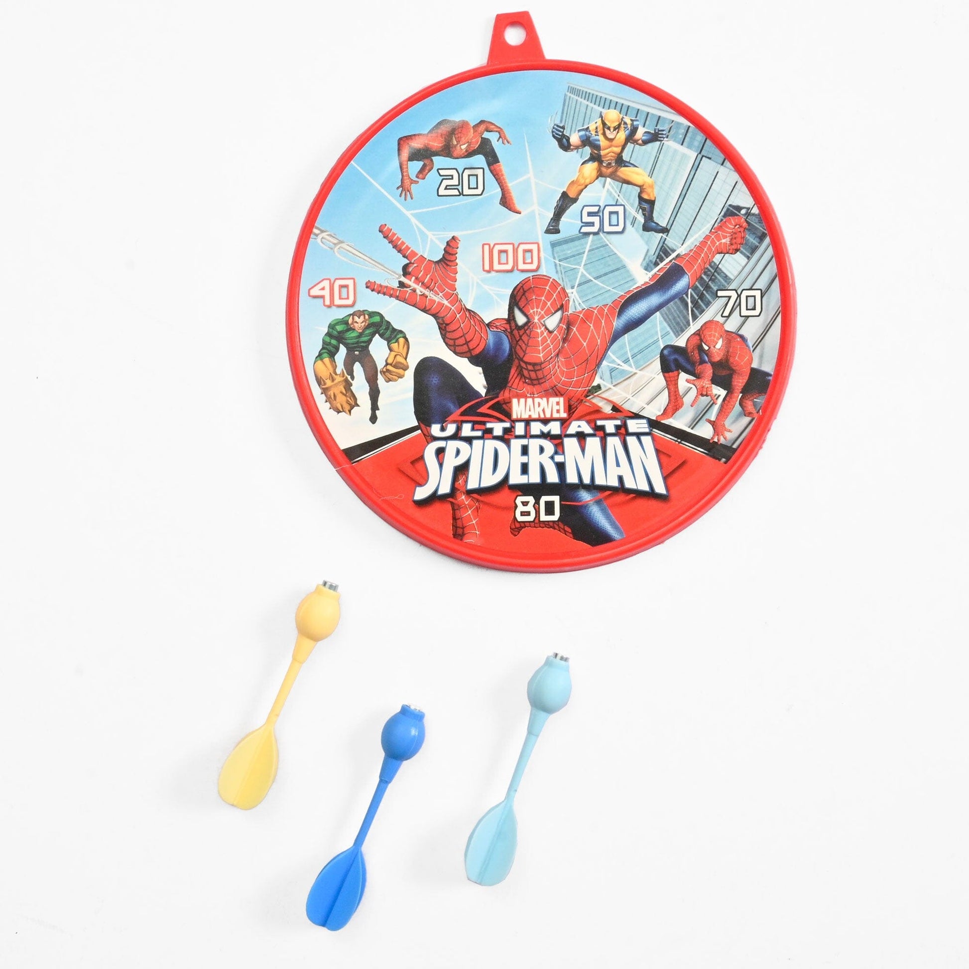 Kid's Magnetic Dart Board Game Toy RAM Spider Man 