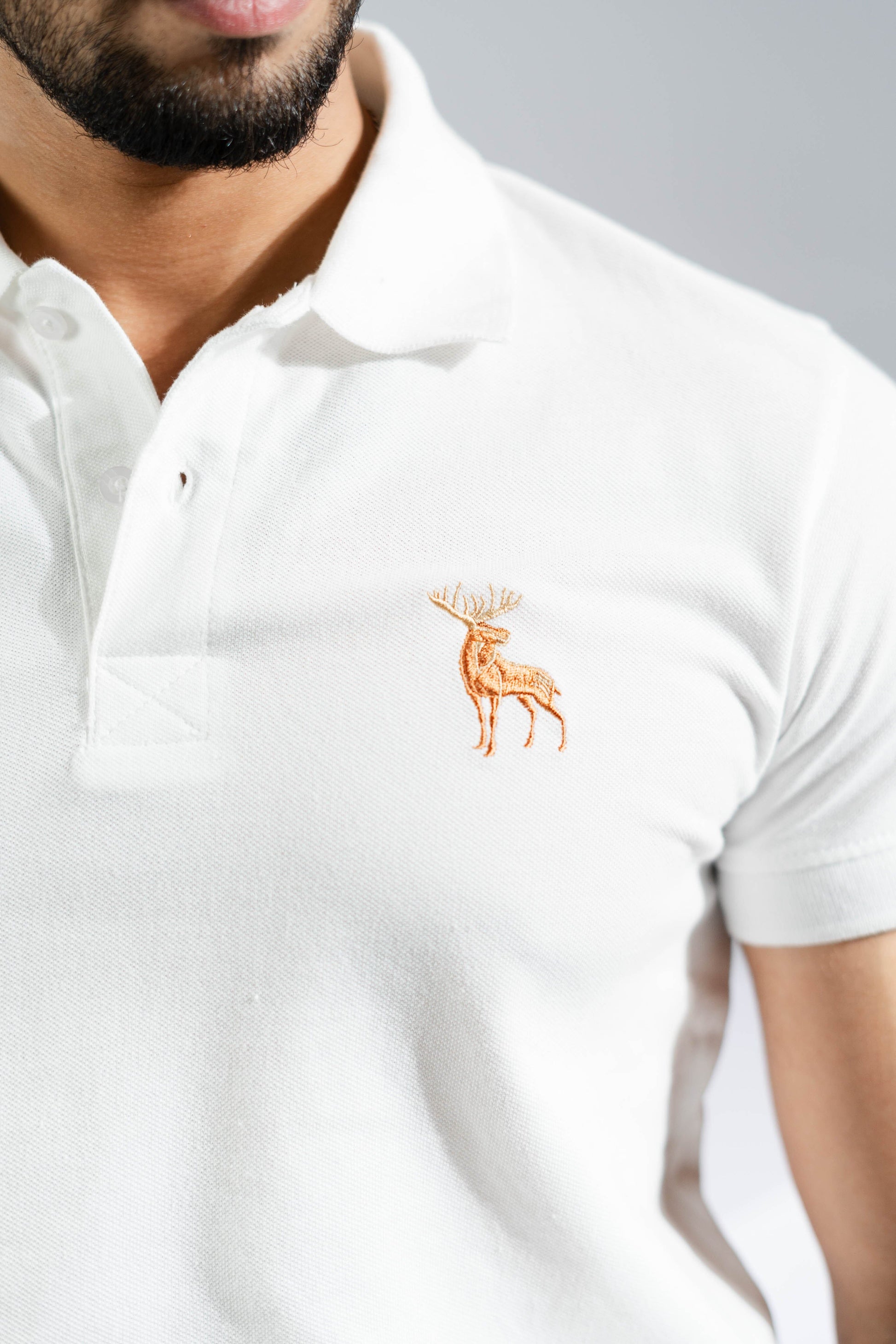 Polo Republica Men's Moose Embroidered Polo Shirt Men's Polo Shirt Polo Republica 
