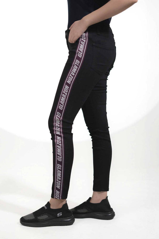 Women's Glamazon Side Panel Skinny Fit Denim