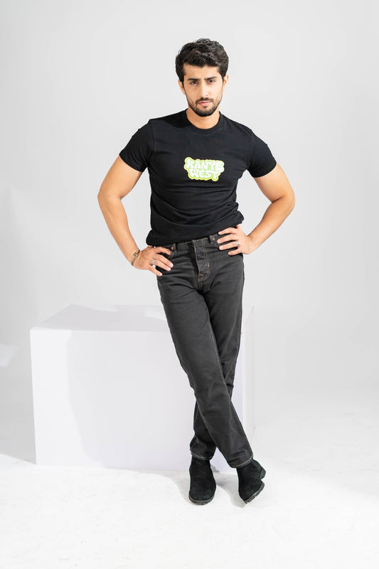 Polo Republica Men's Kayne West Printed Crew Neck Tee Shirt Men's Tee Shirt Polo Republica 