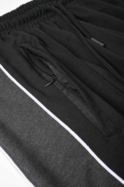 Polo Republica Men's Contrast Panel Pony Embroidered Terry Trousers Men's Trousers Polo Republica 