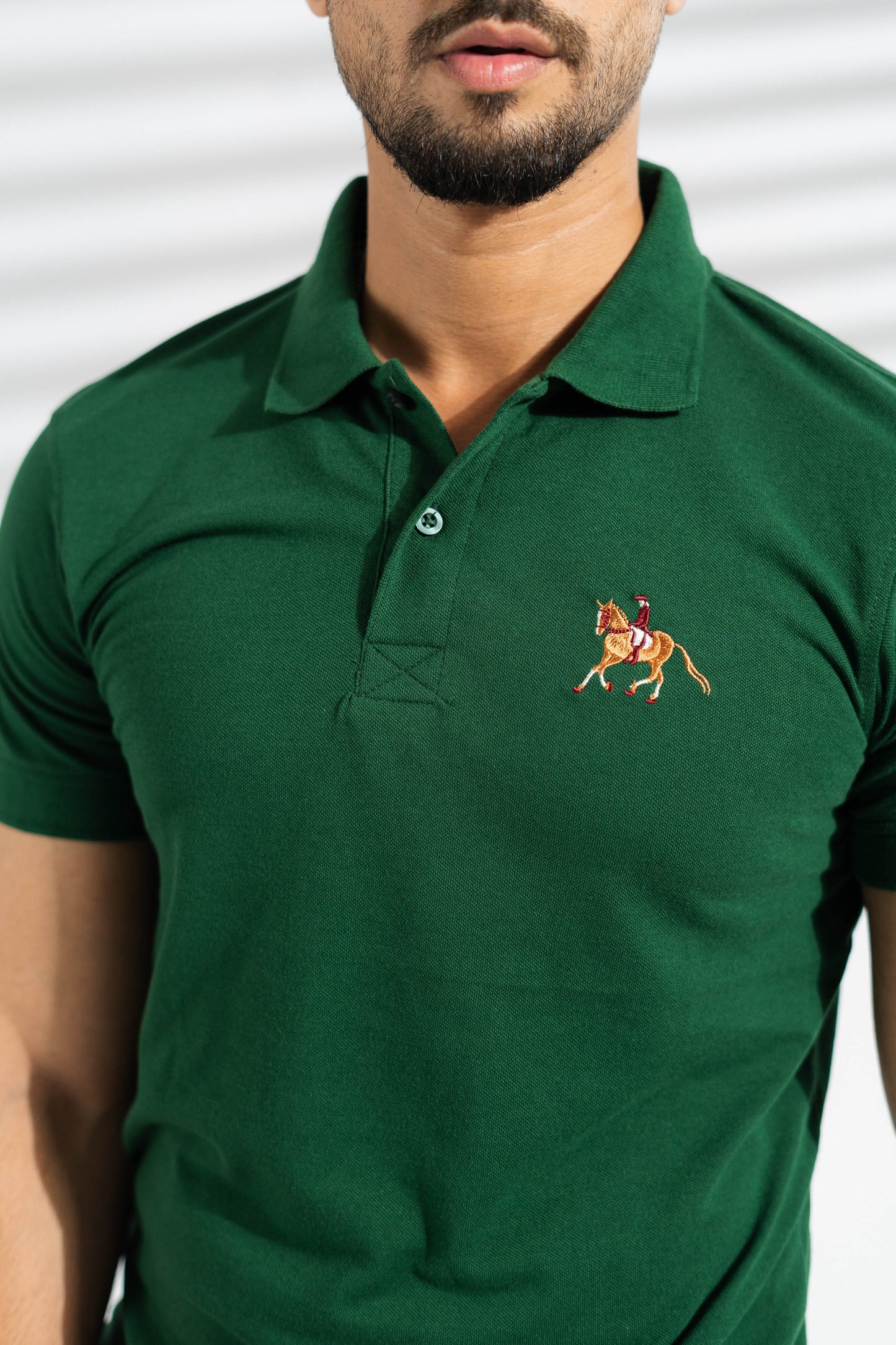 Polo Republica Men's Horse Rider Embroidered Short Sleeve Polo Shirt Men's Polo Shirt Polo Republica 