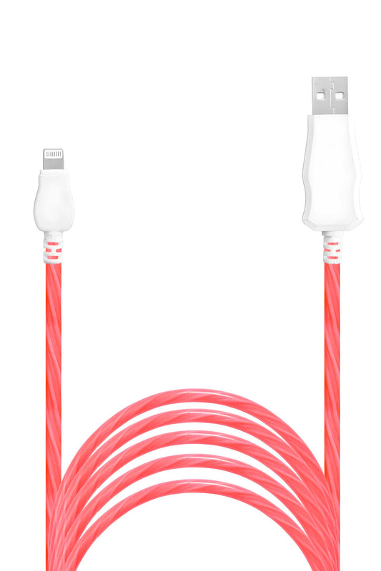 iPhone Data Transfer Fast Charging Cable Mobile Accessories CPUS Red 