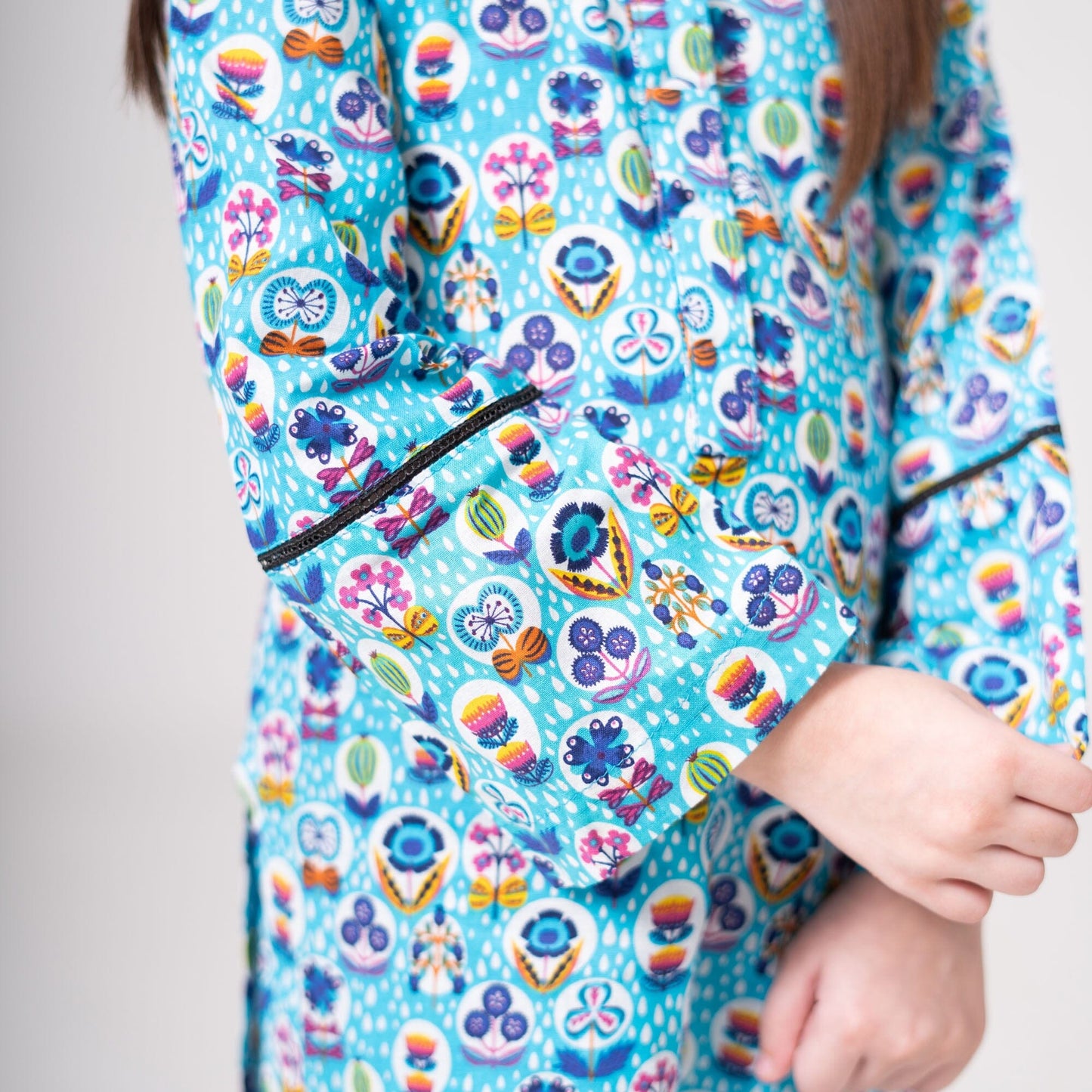 Safina Girls Gobabis Printed Design Shirt Girl's Casual Top Safina 