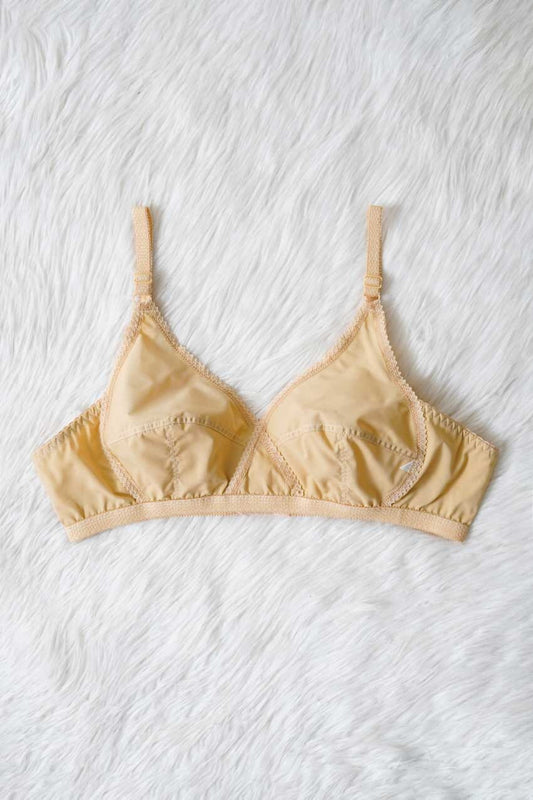 Gold Capri Women's Cotton Bra