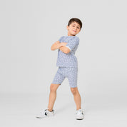 Kid's Aranos Crew Neck Tee and Shorts Set Boy's Suit Set HMG 