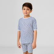 Kid's Aranos Crew Neck Tee and Shorts Set Boy's Suit Set HMG 