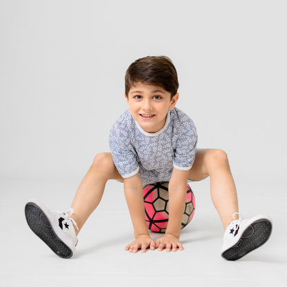 Kid's Aranos Crew Neck Tee and Shorts Set Boy's Suit Set HMG D15 12-18 Months 