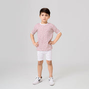 Kid's Aranos Crew Neck Tee and Shorts Set Boy's Suit Set HMG 