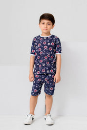 Kid's Aranos Crew Neck Tee and Shorts Set Boy's Suit Set HMG D13 12-18 Months 