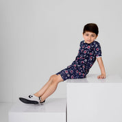 Kid's Aranos Crew Neck Tee and Shorts Set Boy's Suit Set HMG 