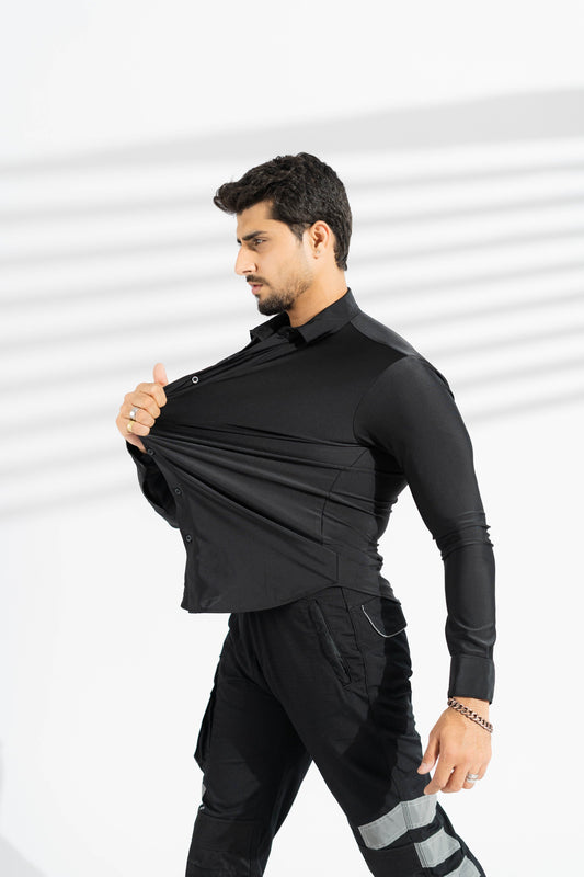 Polo Republica Slim Fit AirFlex: The Go-Anywhere Full Sleeves Shirt Men's Casual Shirt Polo Republica 