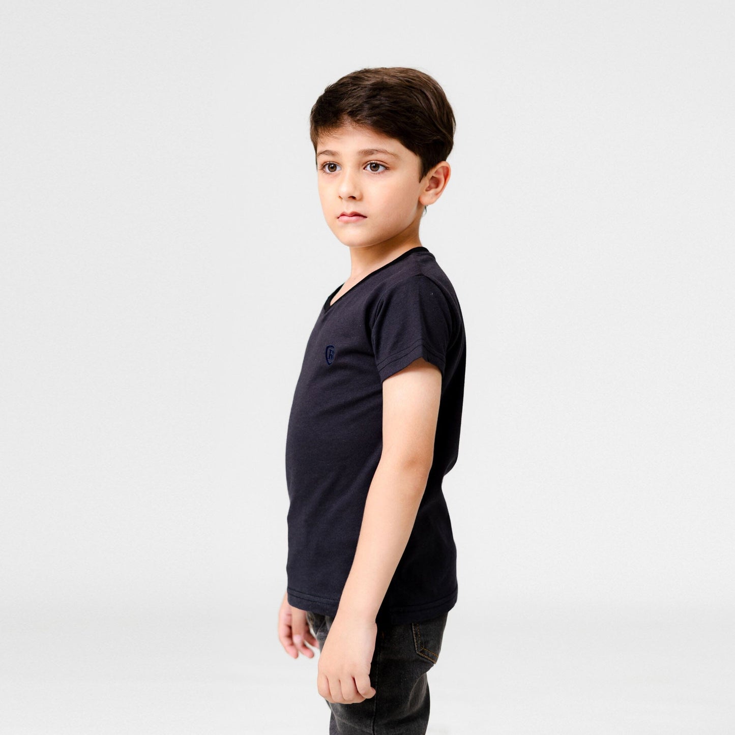 Royal Rag Boy's V-Neck T-Shirt - Classy Comfort Boy's Tee Shirt Usman Traders 