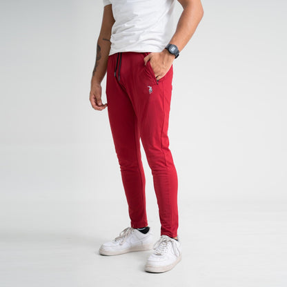 Polo Athletica Men's Slim-Fit Gym Activewear Joggers with Pony Print - Quick Dry Stretch Fabric Men's Trousers Polo Republica 