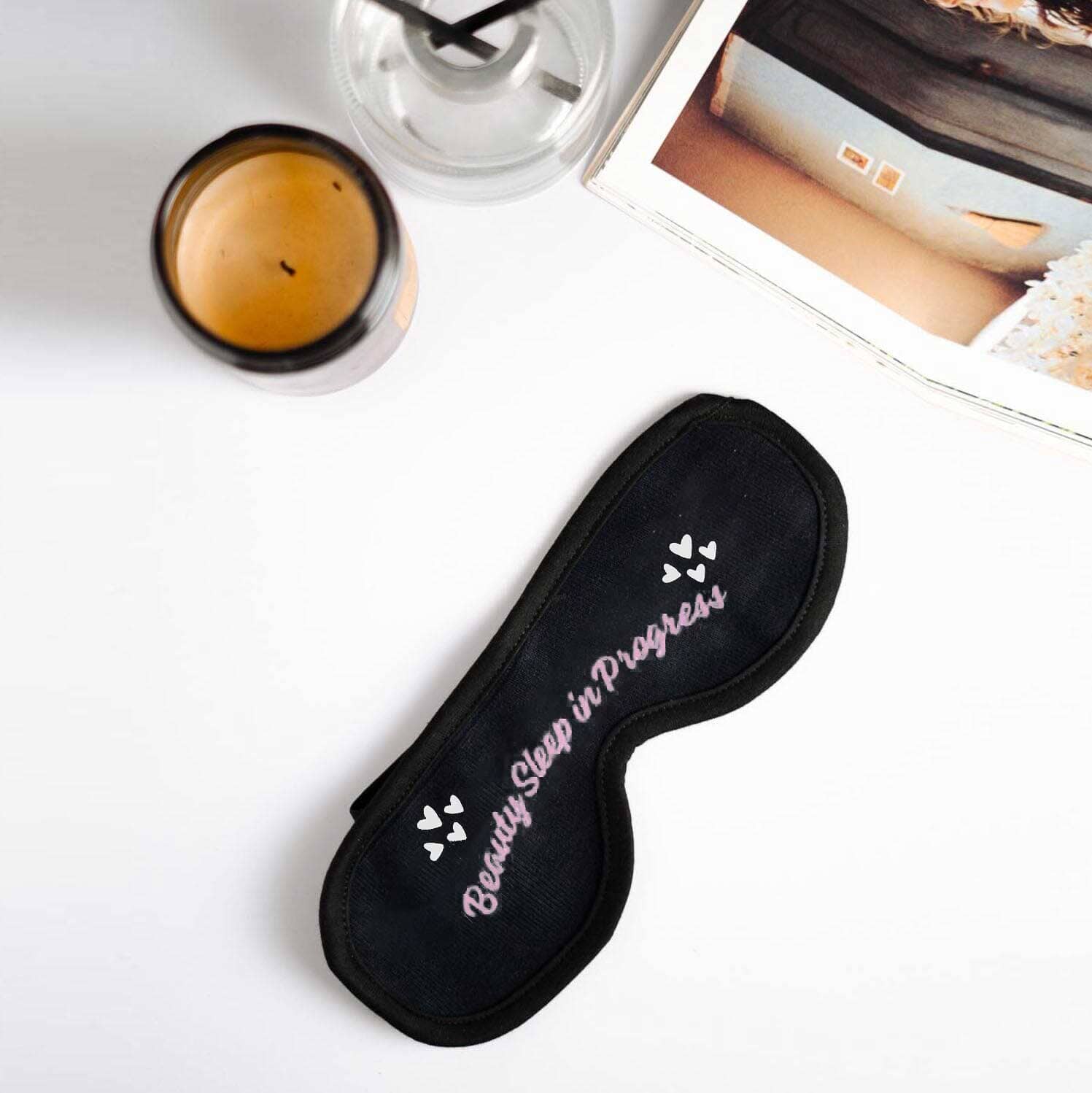 Polo Republica 'Sustainable Comfort' Eye Mask for Sleeping good night Eyewear Polo Republica Navy Beauty Sleep In Progress 