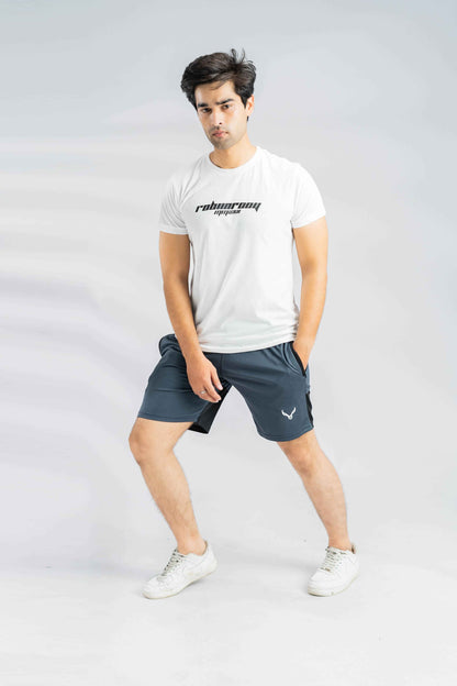 Polo Athletica Men's Rapid-Dry Gym Activewear Shorts with Side Panel Men's Shorts Polo Republica 