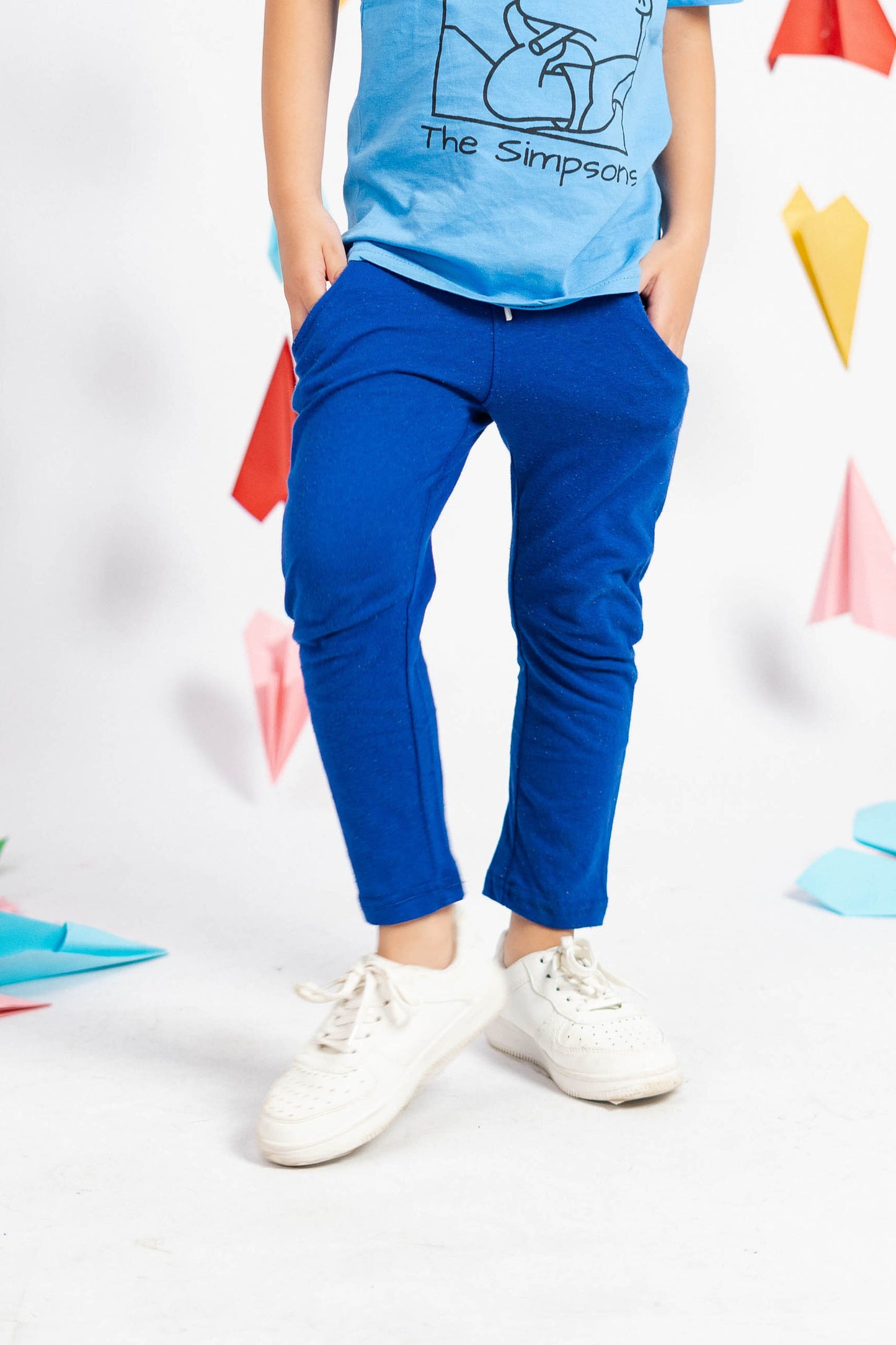 Minoti Kid's Solid Design Trousers Boy's Trousers SZK 