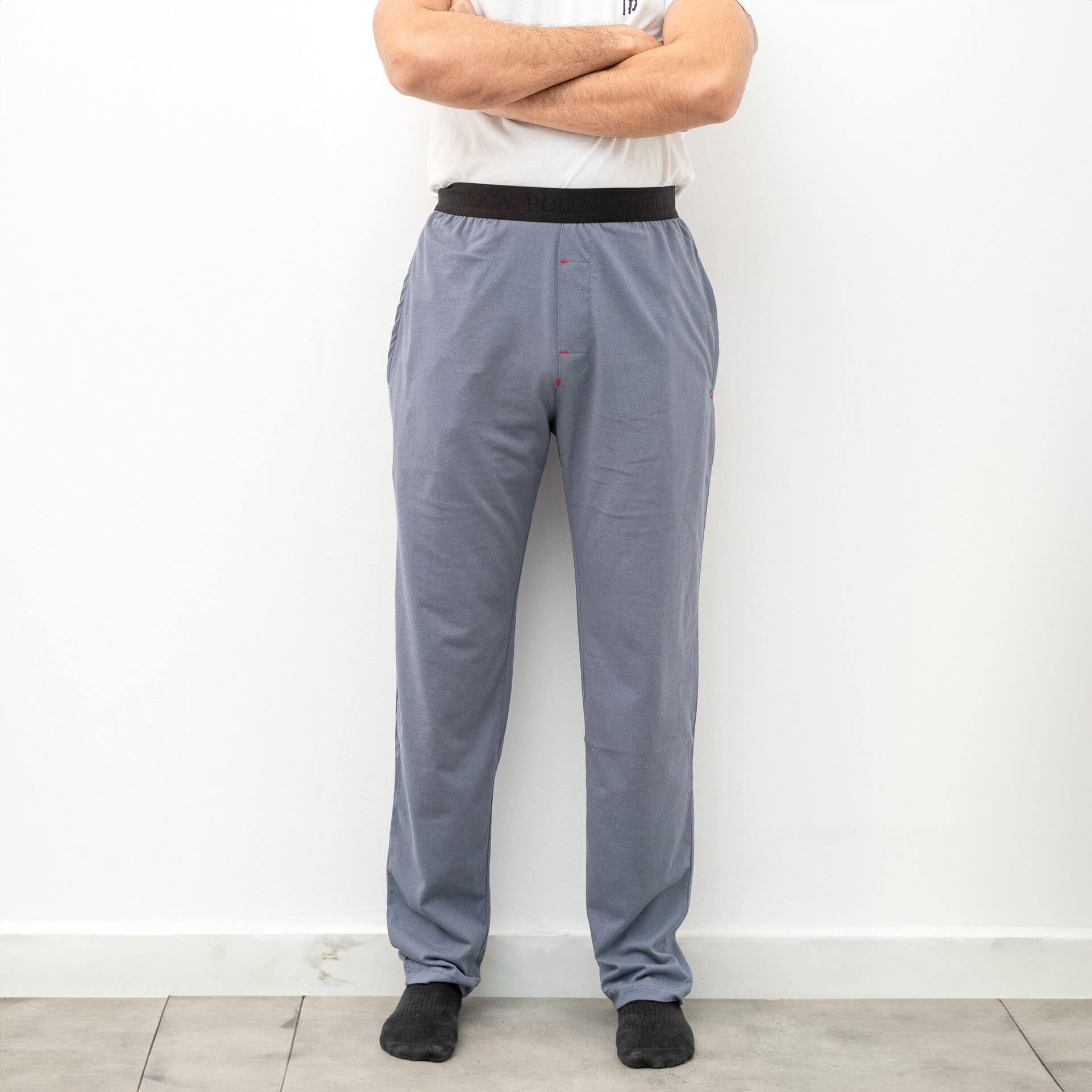 Polo Republica Men's Essentials Jersey Lounge Pants Men's Trousers Polo Republica Stone Grey S 