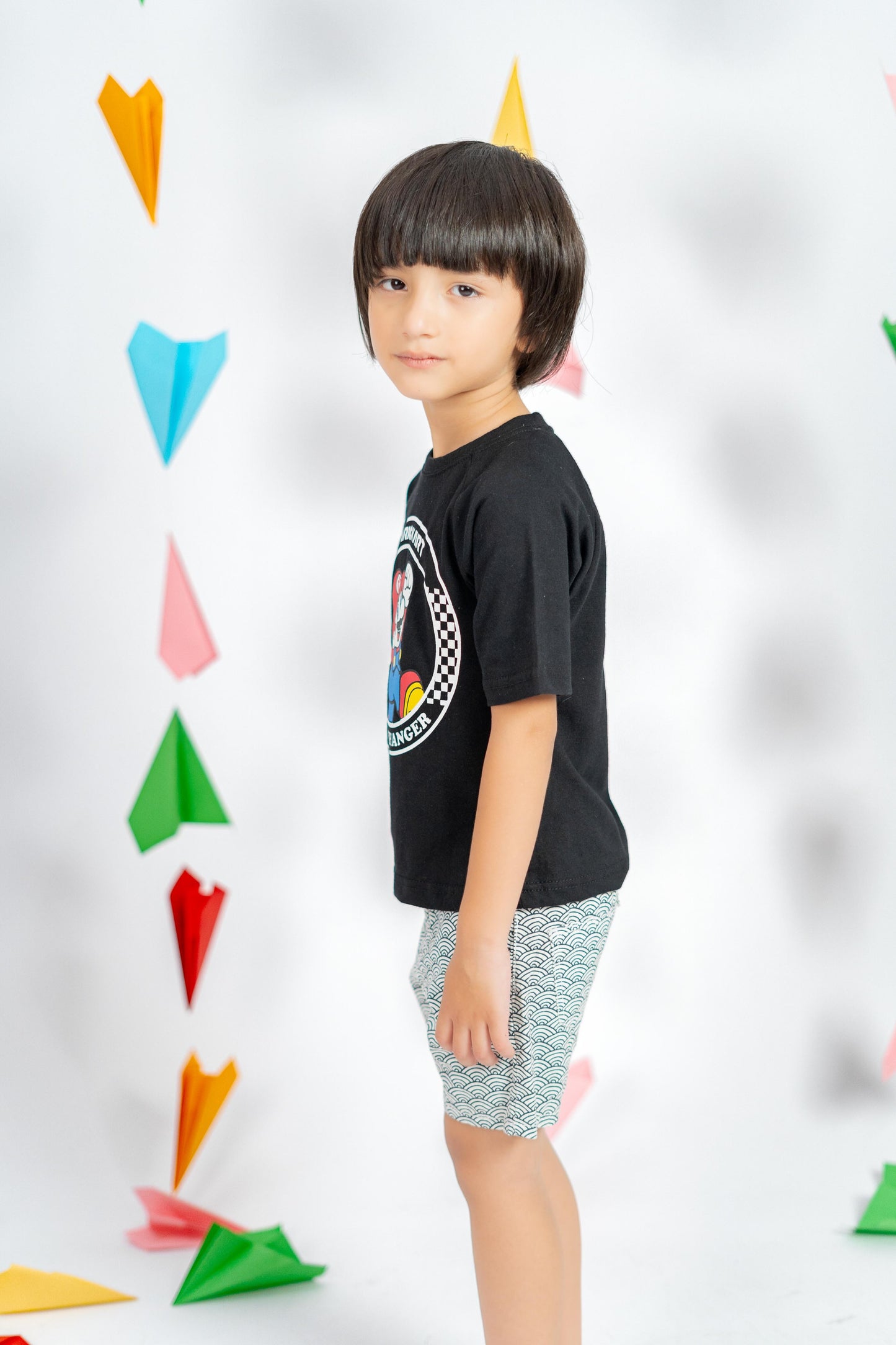 Minoti Kid's Mariokart Printed Tee Shirt Boy's Tee Shirt SZK 