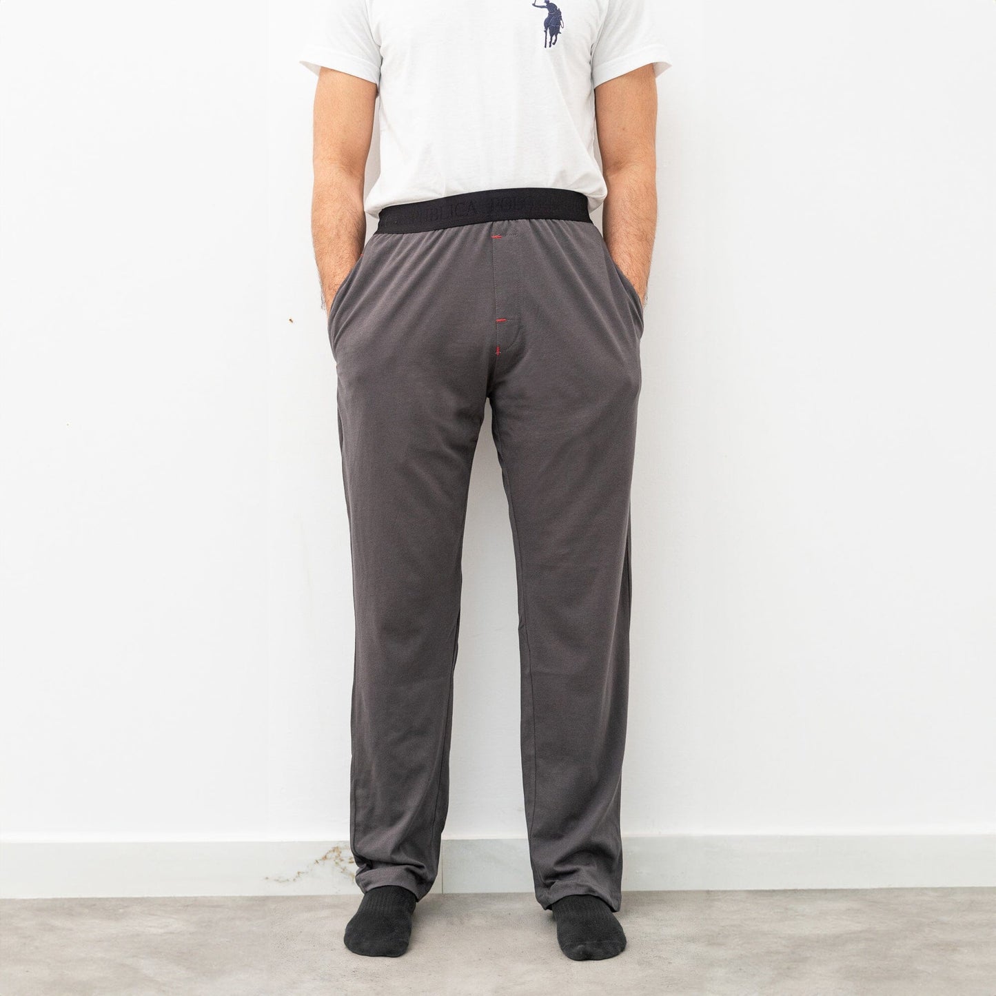 Polo Republica Men's Essentials Jersey Lounge Pants Men's Trousers Polo Republica Graphite S 