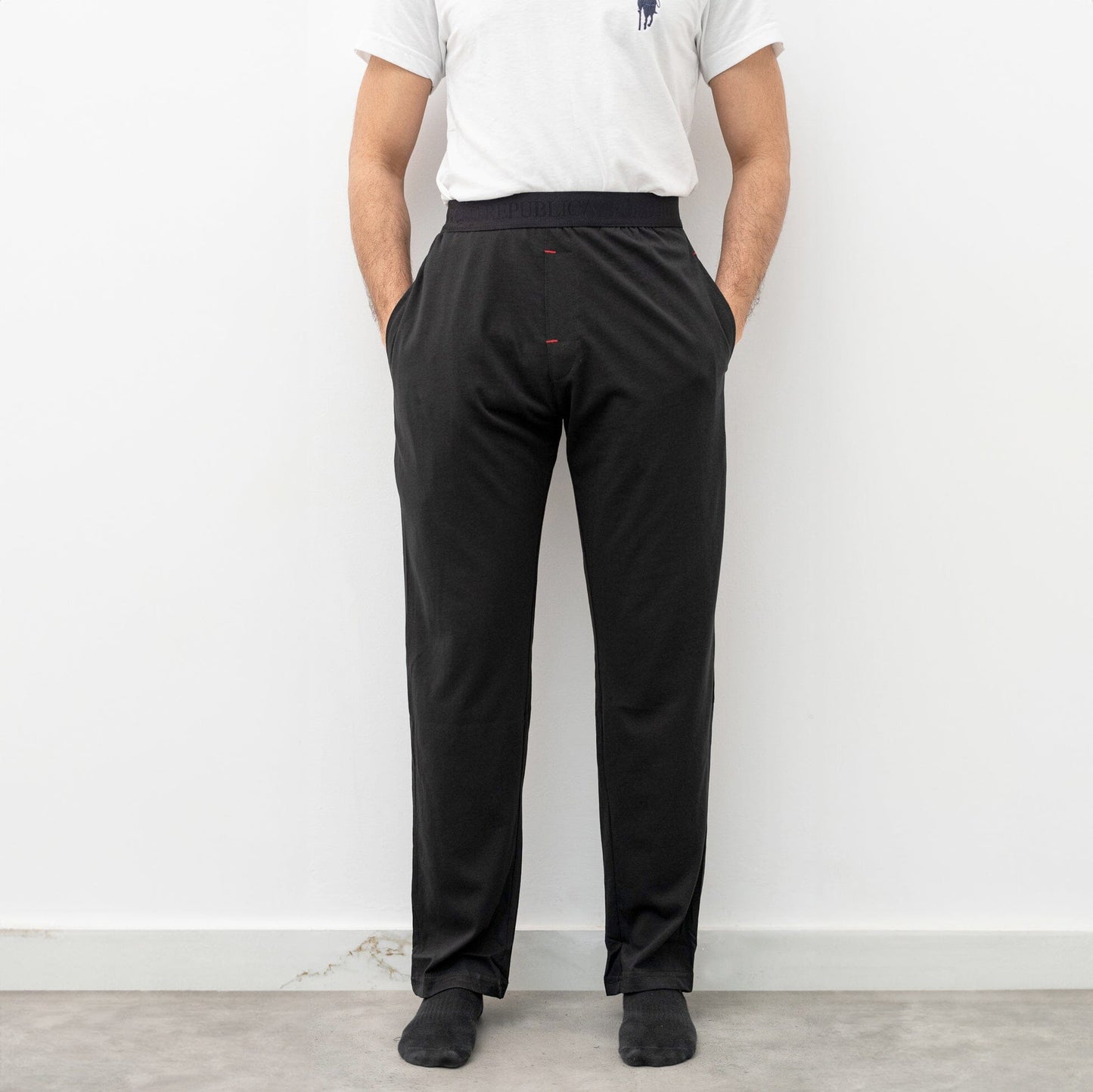 Polo Republica Men's Essentials Jersey Lounge Pants Men's Trousers Polo Republica Black S 