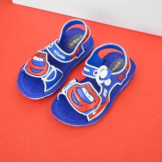 Kid's McQueen Car Themed Sandals Girl's Shoes RAM Blue EUR 18 