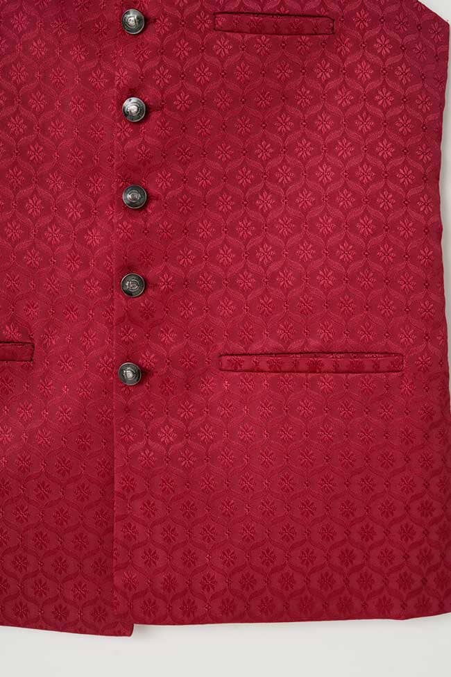 T2 Club Men's Textured Waistcoat