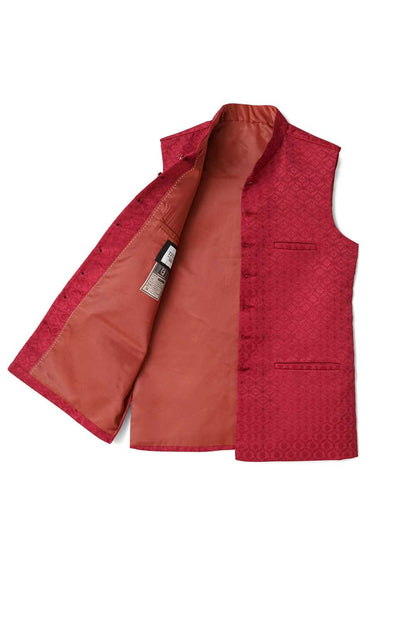 T2 Club Men's Textured Waistcoat