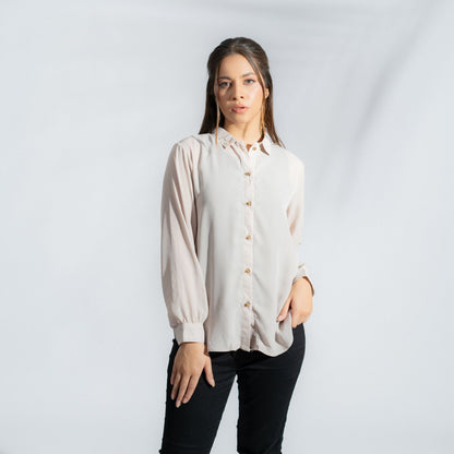 East West By Polo Republica Women's Button Down Shirt