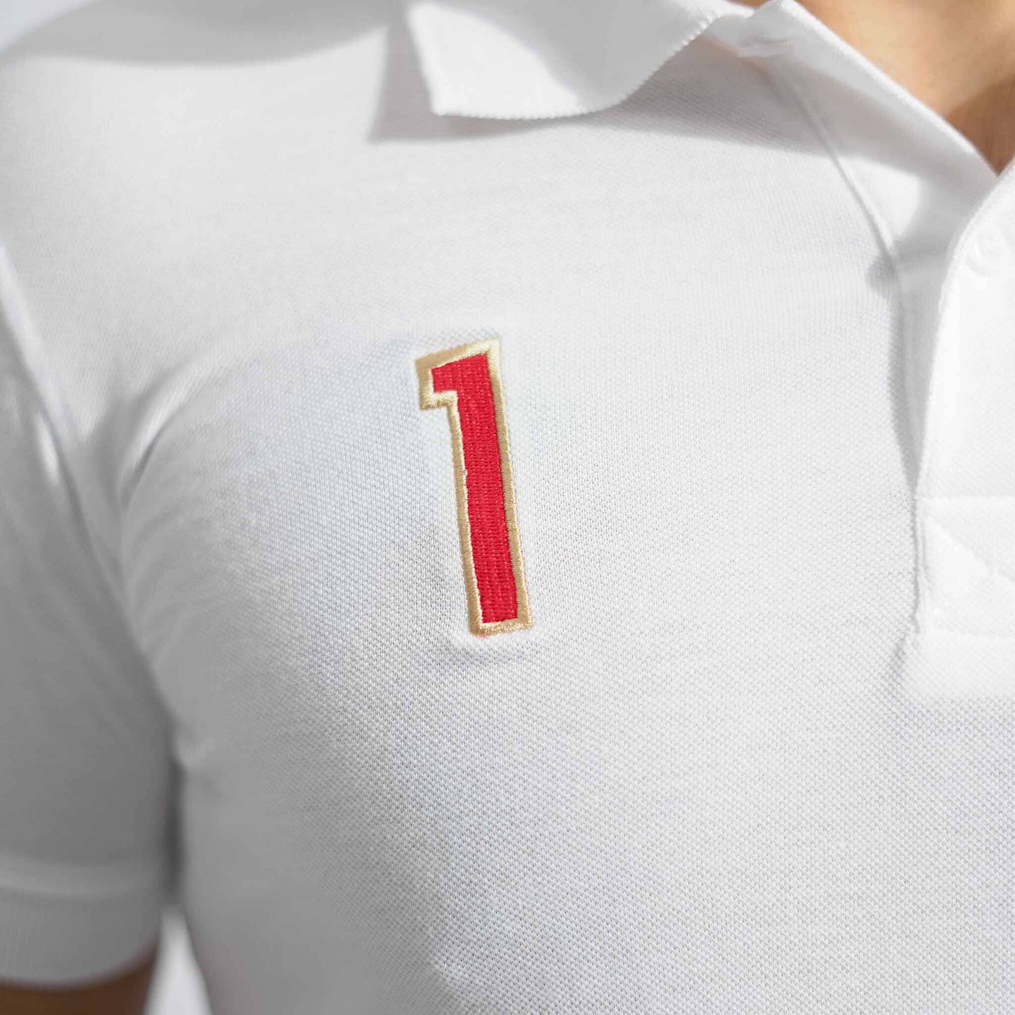 Polo Republica Men's Crown Emblem & 1 Embroidered Short Sleeve Polo Shirt Men's Polo Shirt Polo Republica 