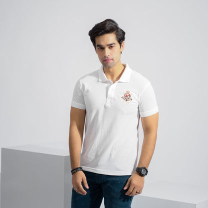 Polo Republica Men's Hunter Jumper & Crest 5 Embroidered Short Sleeve Polo Shirt Men's Polo Shirt Polo Republica 