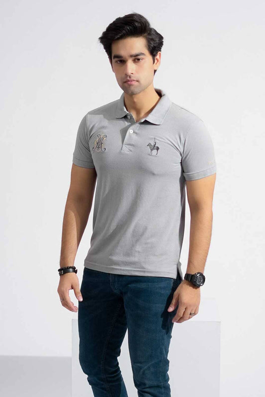 Polo Republica Men's Horse Rider & Crest Polo Embroidered Short Sleeve Polo Shirt